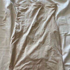 Beige Strapless Shapewear